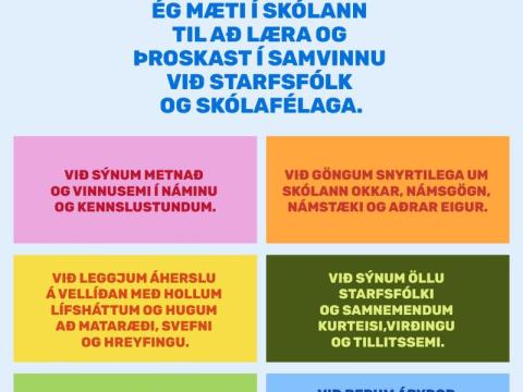 Skólareglur Háteigsskóla